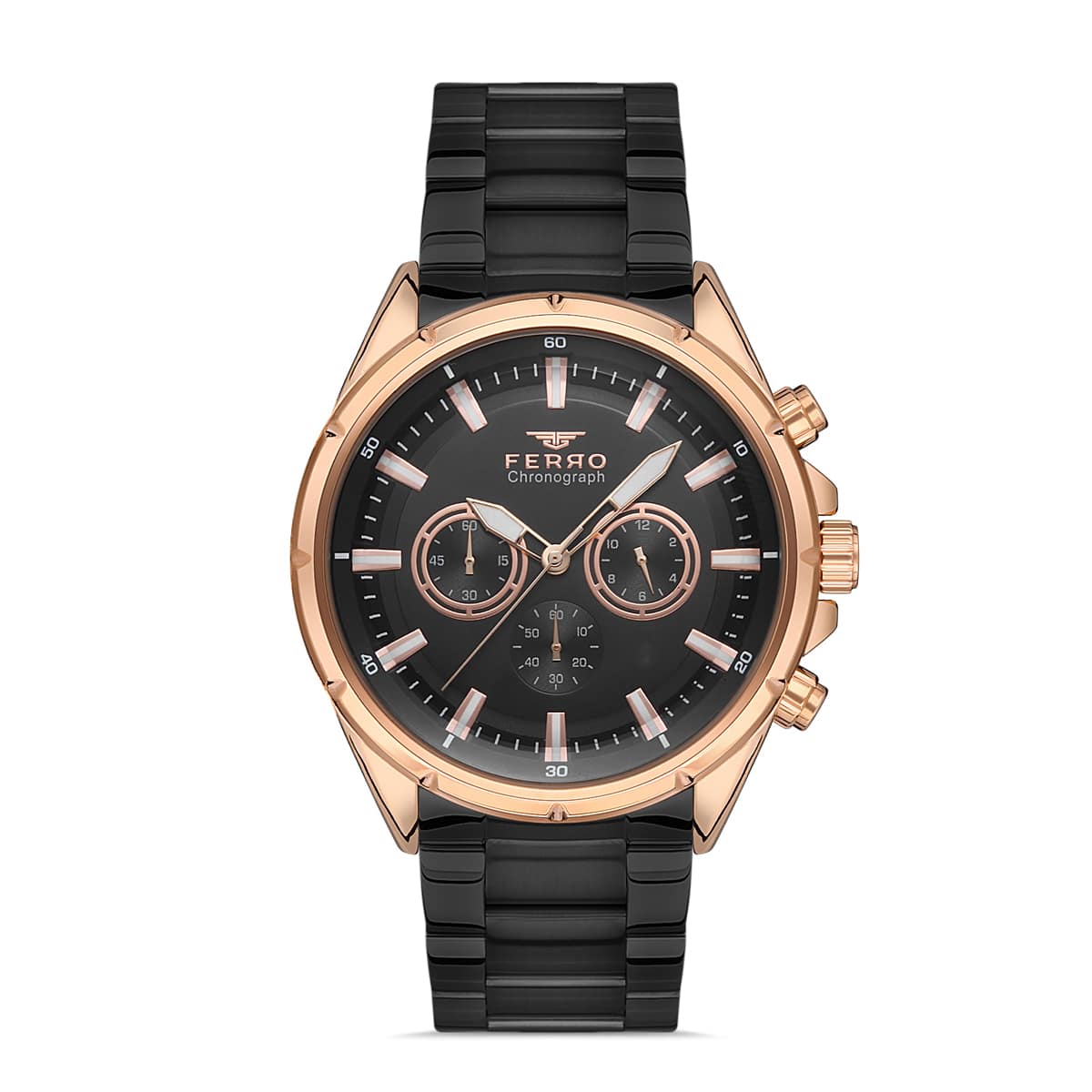 MONTRE FERRO HOMME M.FONCTION ACIER
